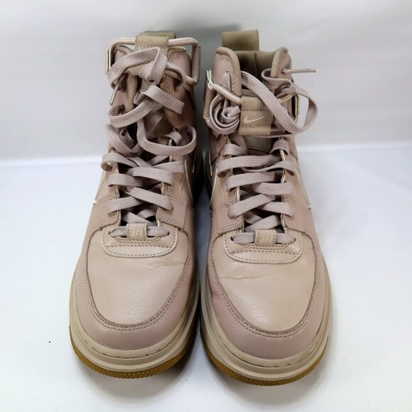 Womens Nike Air Force 1 Utility Fossil Stone 2.0 Trail Boot Snow DC3584 200 Sz 8 - Picture 2 of 9